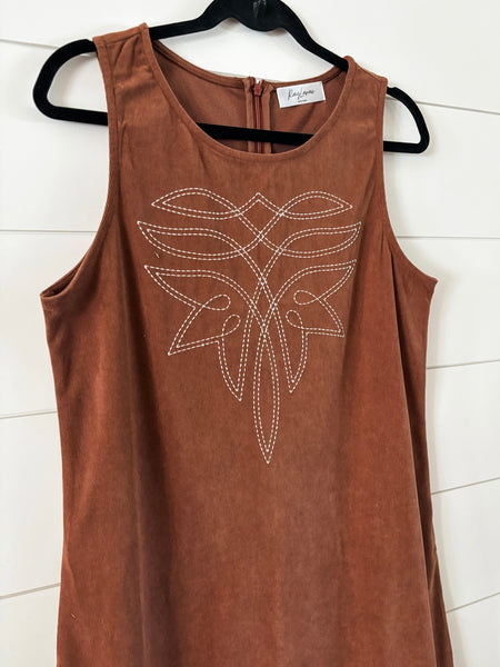 PREORDER Laredo Corduroy Stitch Dress