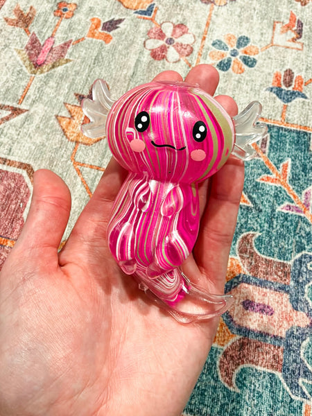 Axolotl Squishy - Pink