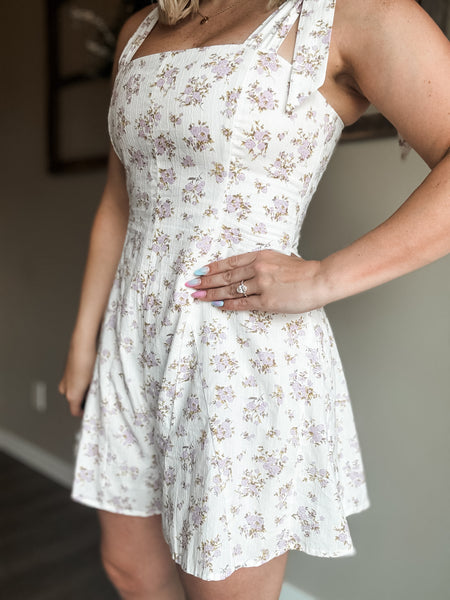 Luella Floral Tie Strap Romper