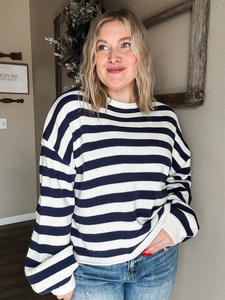 Pier Striped Sweater
