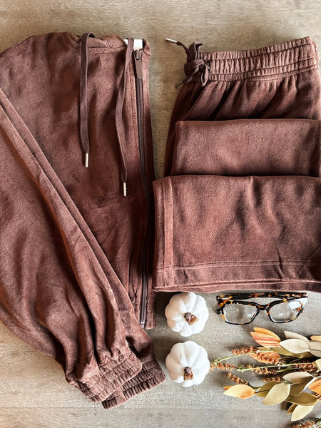 Rietta Velour Sweats Set
