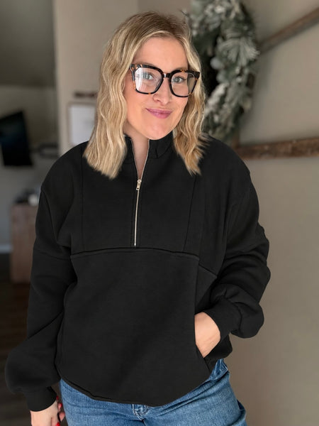 PREORDER Bowie Half Zip Sweatshirt