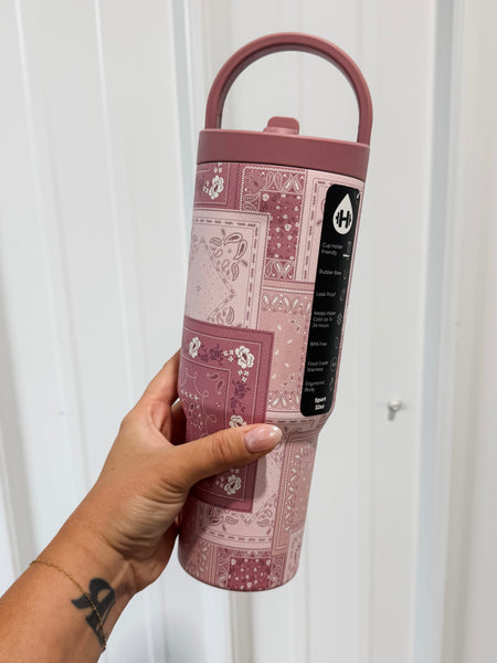 HydroJug 32 oz Sport Water Bottle - Bandana