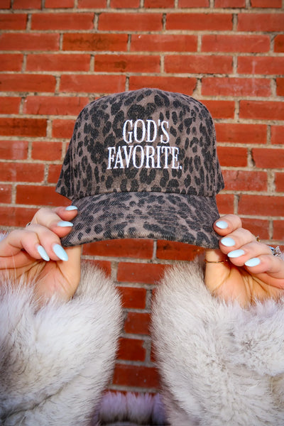 God's Favorite Leopard Hat
