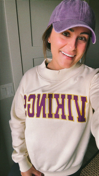 PREORDER Minnesota Retro Embroidered Mockneck