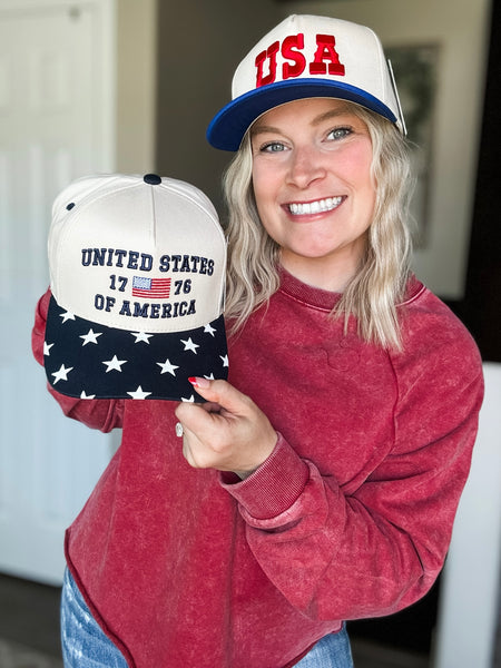 American Spirit Trucker Hat - Star Brim