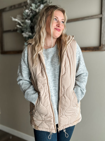 Aveline Quilted Vest