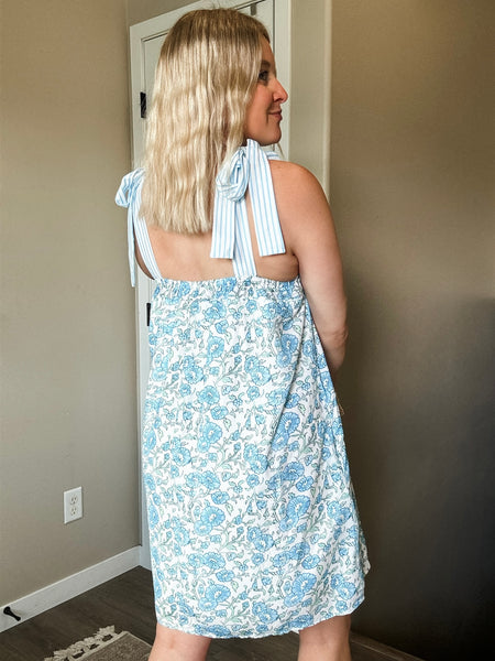 PREORDER Hydrangea Lane Floral Dress