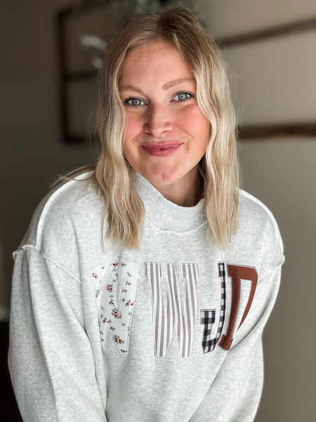 PREORDER WWJD Mock Neck Sweatshirt