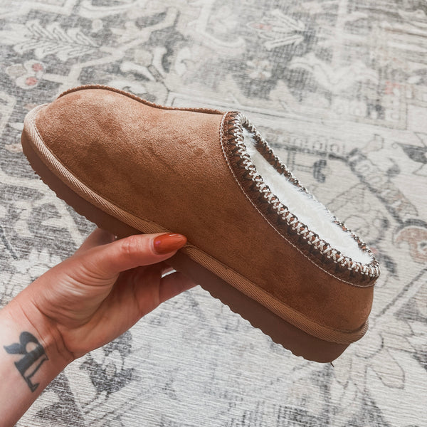 Tazla Slipper - Tan - SIZE 7