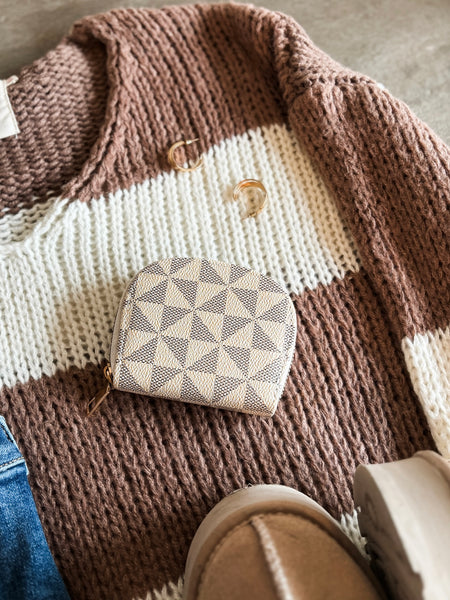 Harlo Two Tone Sweater