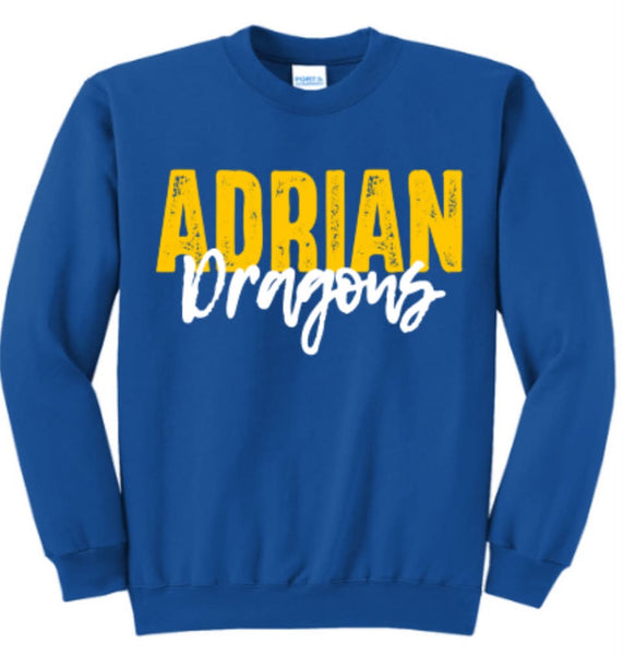 PREORDER Spiritwear Crewneck Sweatshirt - Adrian Dragons