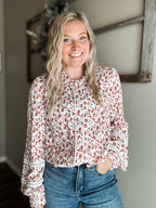Maggie Button Down Blouse - SIZE MEDIUM