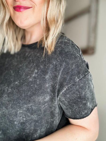 Denise Crop Top - Black