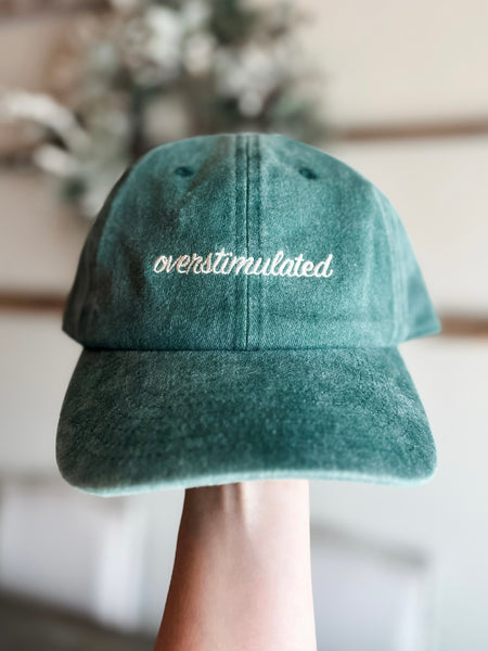 Embroidered Baseball Cap - Green