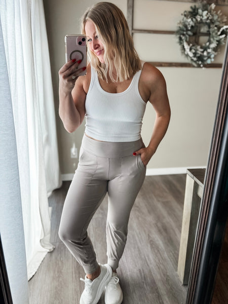 Julian Active Joggers - Light Grey
