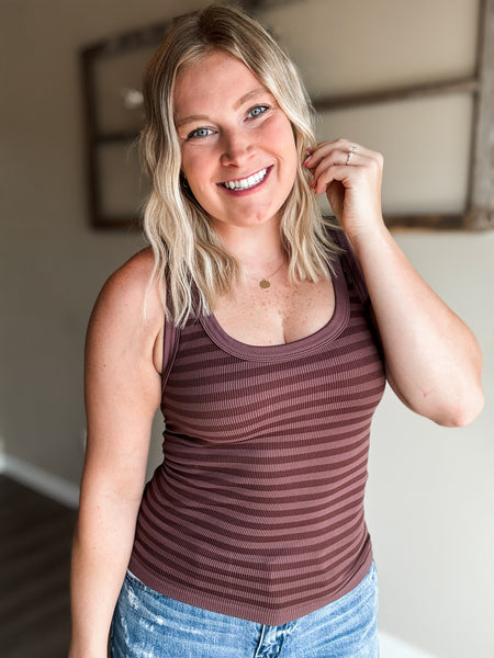 Vada Reversible Tank - French Roast