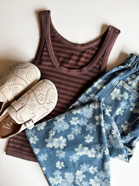 Vada Reversible Tank - French Roast