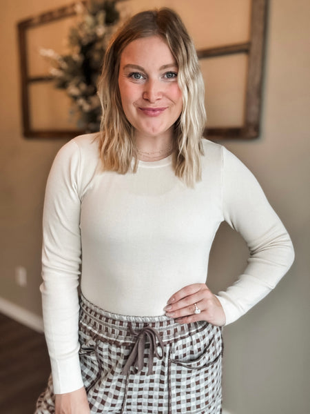 Bellarose Ribbed Knit Top