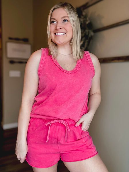 PREORDER Chill Out Drawstring Shorts