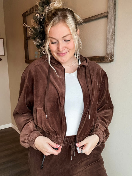 Rietta Velour Sweats Set