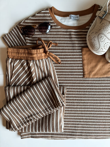 PREORDER Pamela Stripe Lounge Set