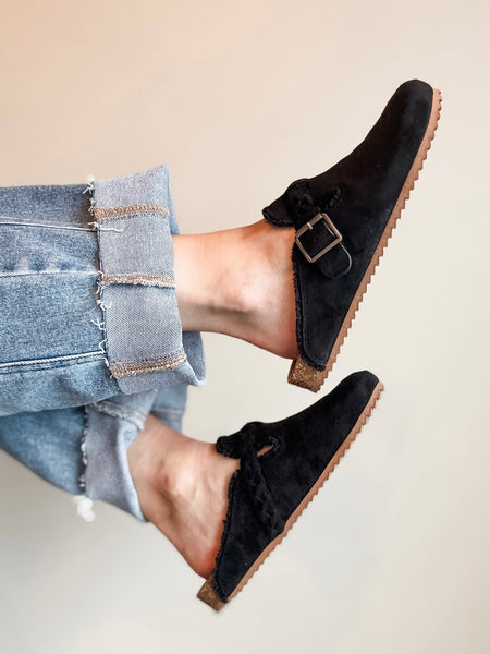 Braided Clog - Black