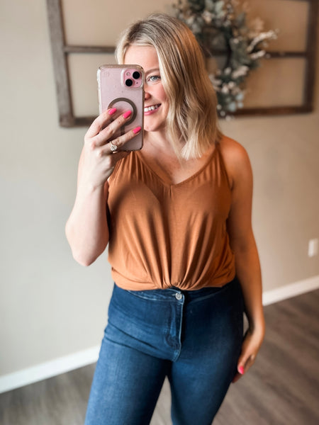 Meesa Modal Cami Top - Camel