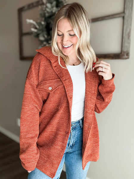 PREORDER Sayer Ribbed Shacket
