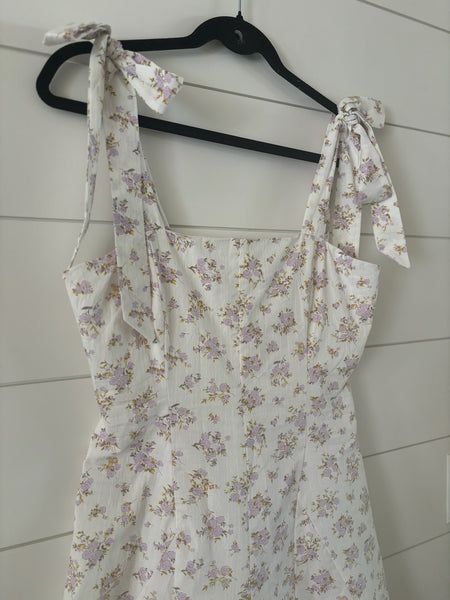 Luella Floral Tie Strap Romper