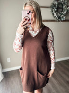 Wells Tunic Sweater Vest - SIZE MEDIUM