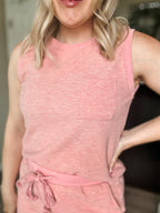Waffle Tank Top Set