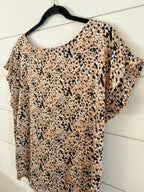 Linde Open Back Top - SIZE LARGE