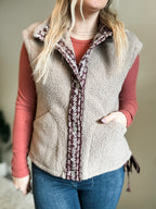 Mara Sherpa Vest - SIZE MEDIUM