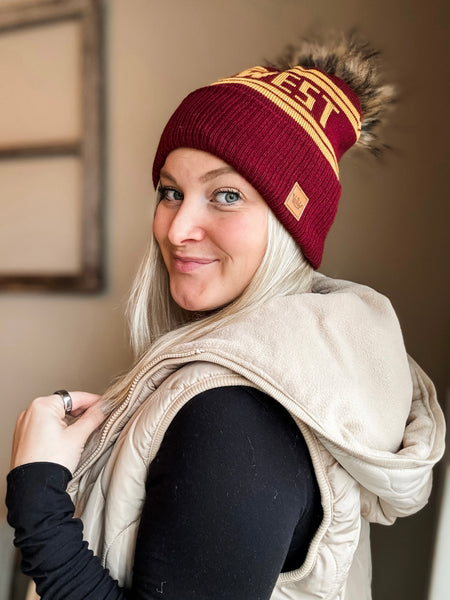 Addyson Pom Beanie - 4 Color Options