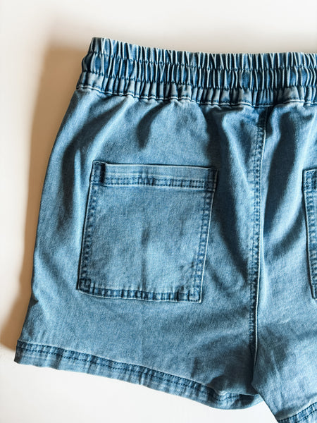 PREORDER Rainier Drawstring Denim Shorts