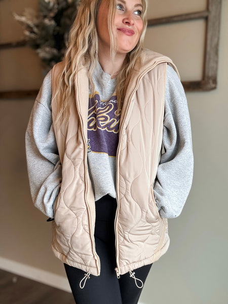 Aveline Quilted Vest