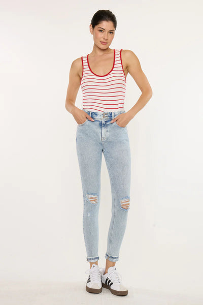 Brinley Distressed Skinny Jean