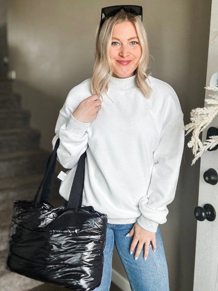 PREORDER Shiloh Reversible Mockneck Pullover