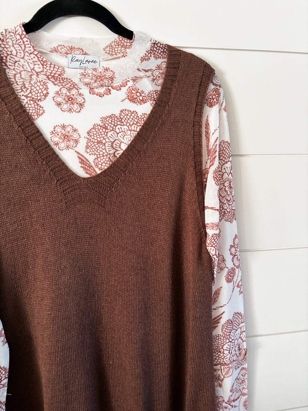 Wells Tunic Sweater Vest - SIZE MEDIUM