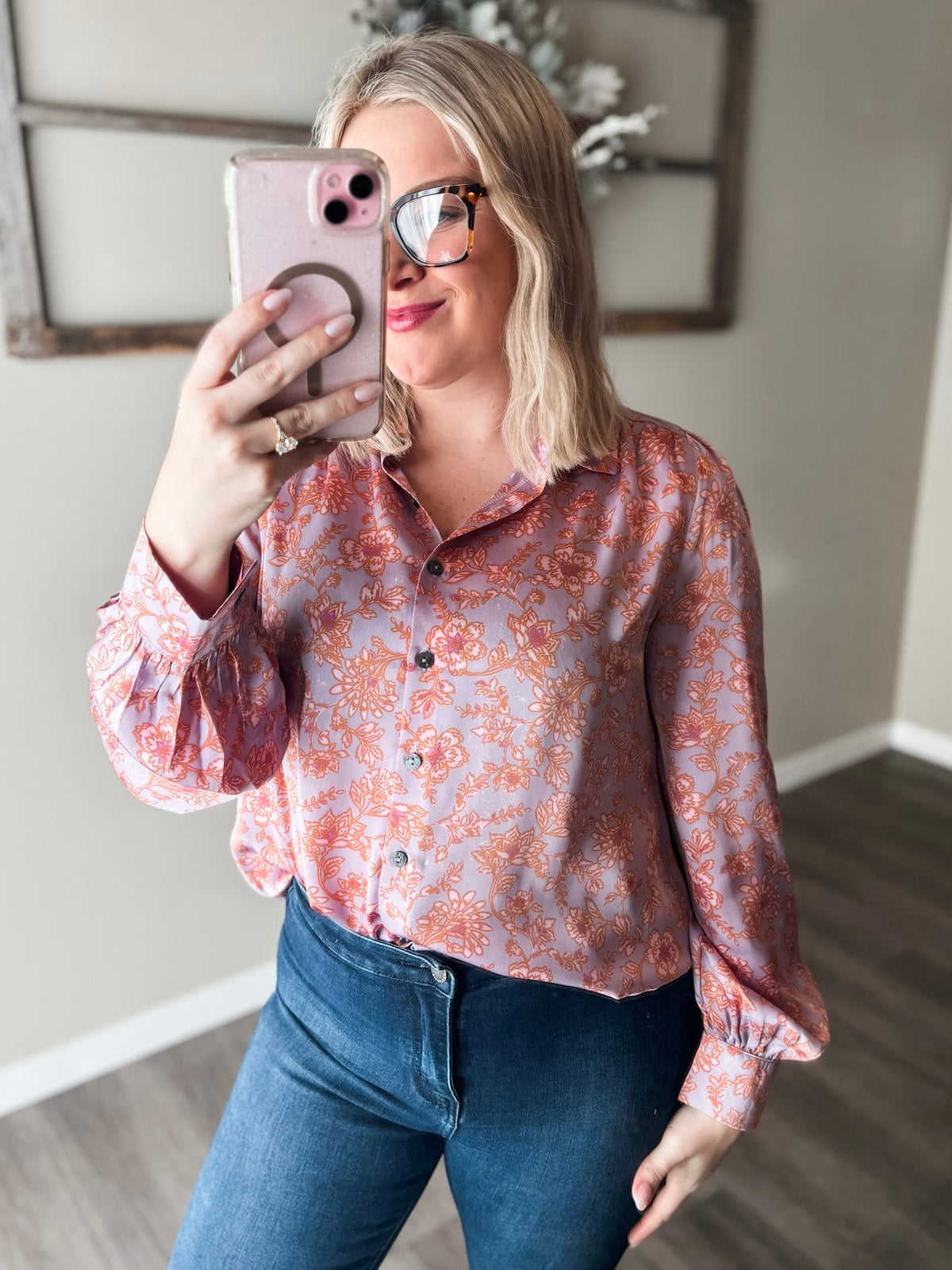 Vera Satin Blouse