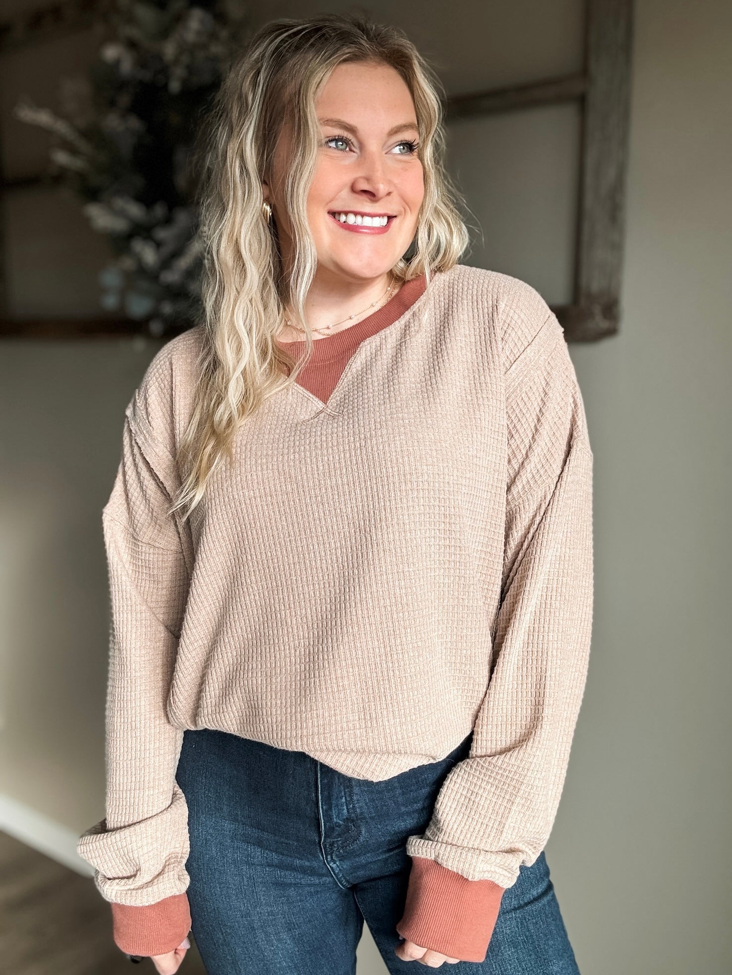 Ingrid Thermal Pullover