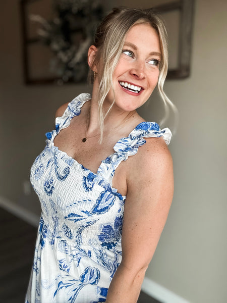 Julietta Floral Midi Dress