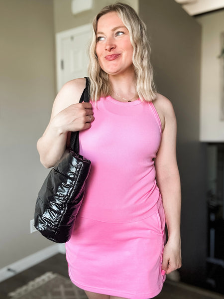 PREORDER Reverie Ribbed Tank & Skort Set