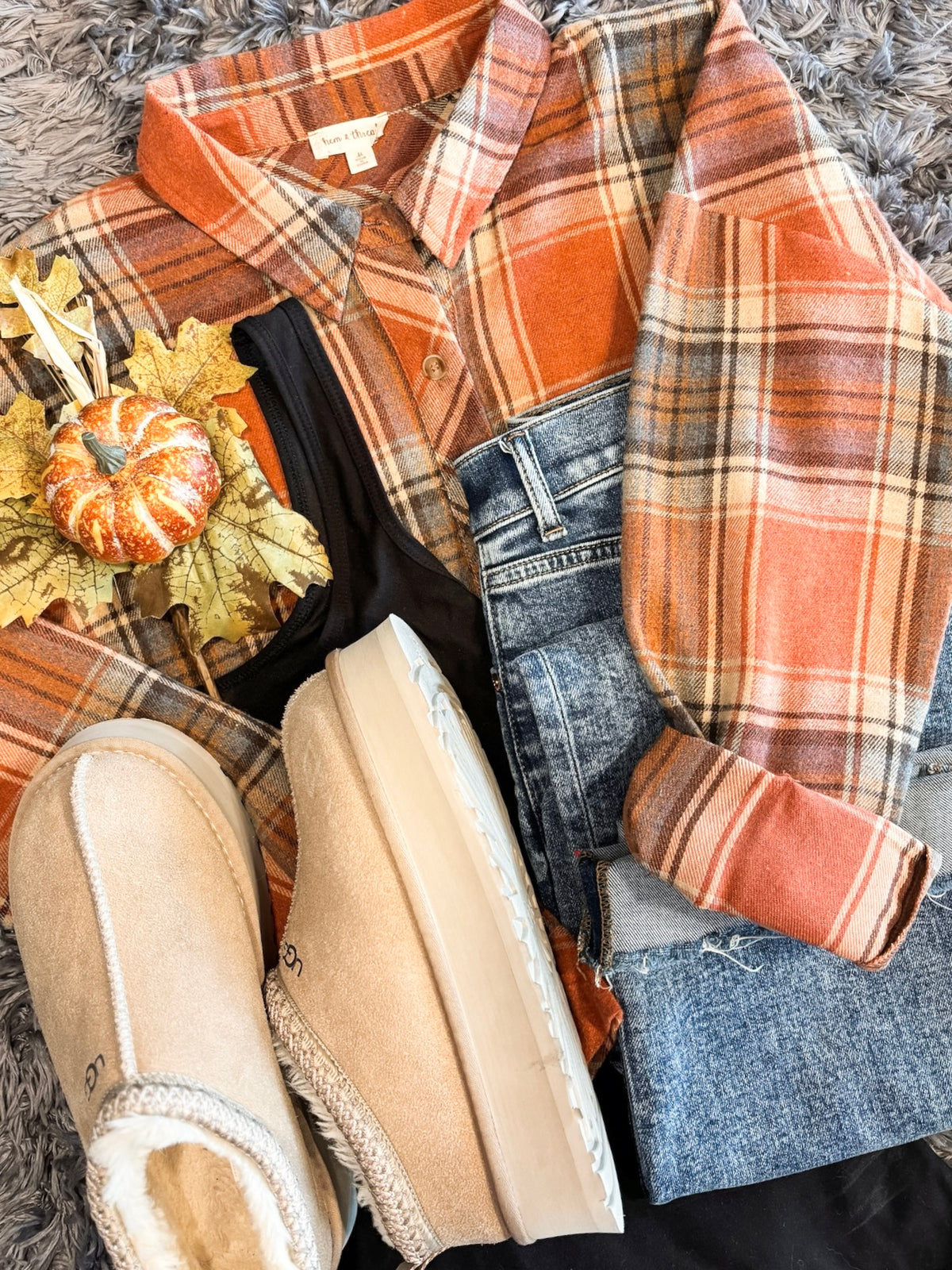 Rilynn Plaid Button Up