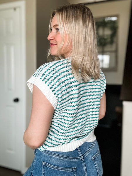 PREORDER Catalina Stripe Sweater Top