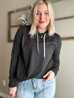 Verity Yoga Hoodie - Black