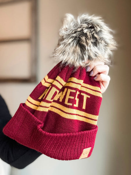 Addyson Pom Beanie - 4 Color Options