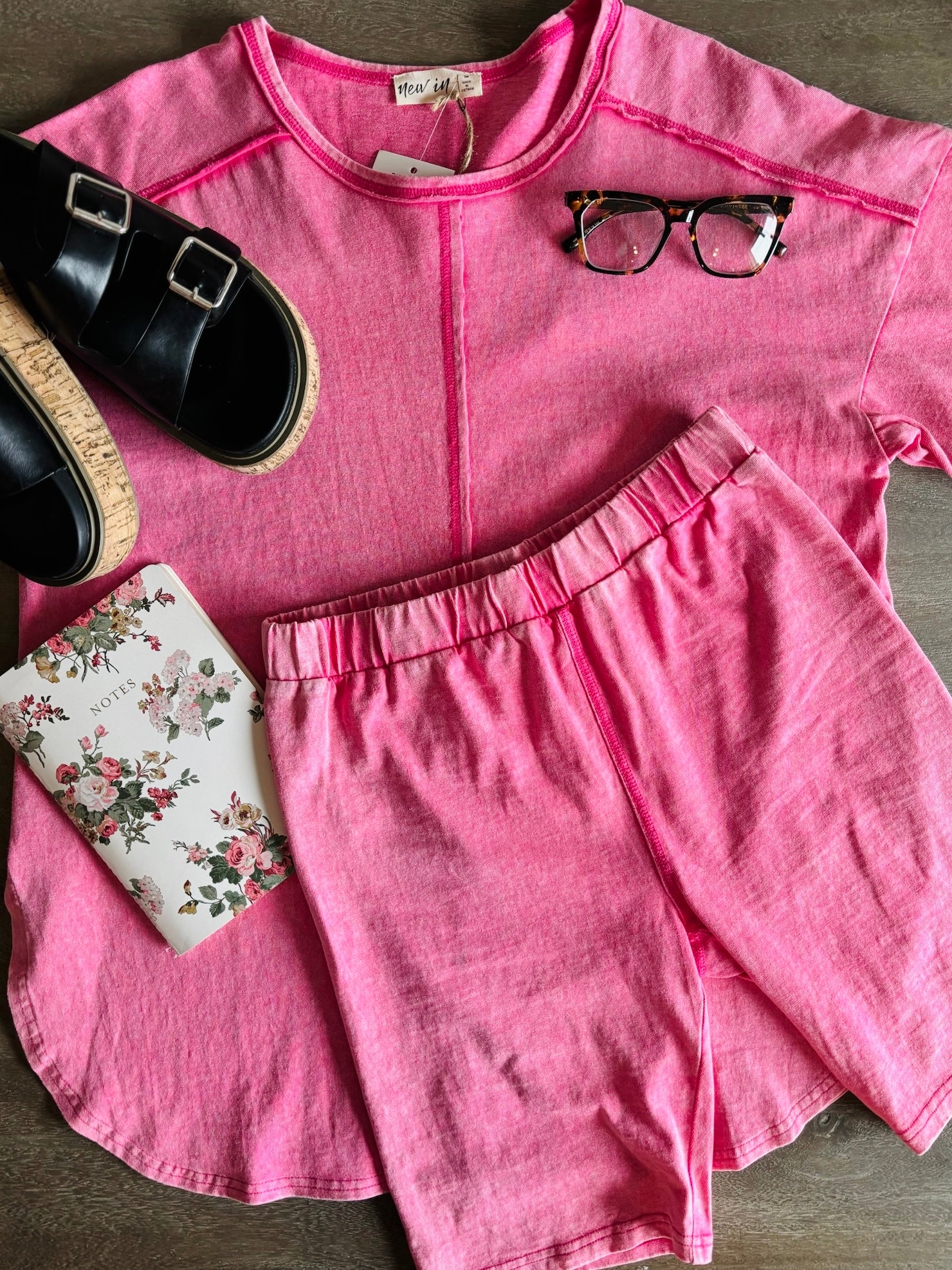 Pink Punch Short & Tee Set