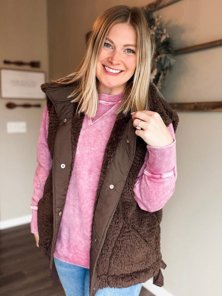 Roan Sherpa Vest